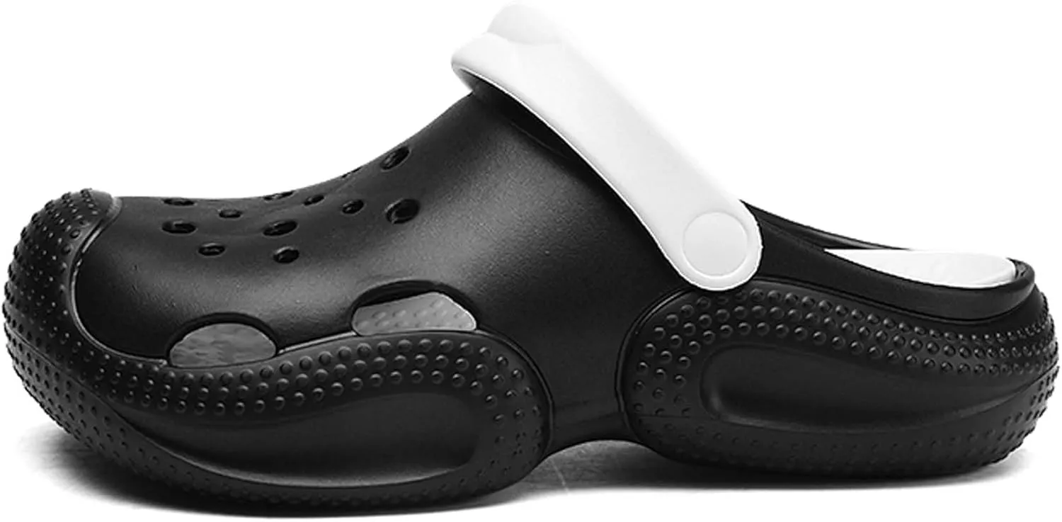 Women Men Clogs Garden Shoes Arch Support Sandals Slippers Summer Outdoor Casual Swimming Pool Beach Sandals Lightweight Soft Bottom Mule Slippers