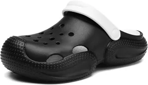 Women Men Clogs Garden Shoes Arch Support Sandals Slippers Summer Outdoor Casual Swimming Pool Beach Sandals Lightweight Soft Bottom Mule Slippers