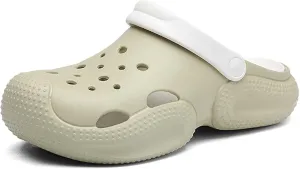 Women Men Clogs Garden Shoes Arch Support Sandals Slippers Summer Outdoor Casual Swimming Pool Beach Sandals Lightweight Soft Bottom Mule Slippers