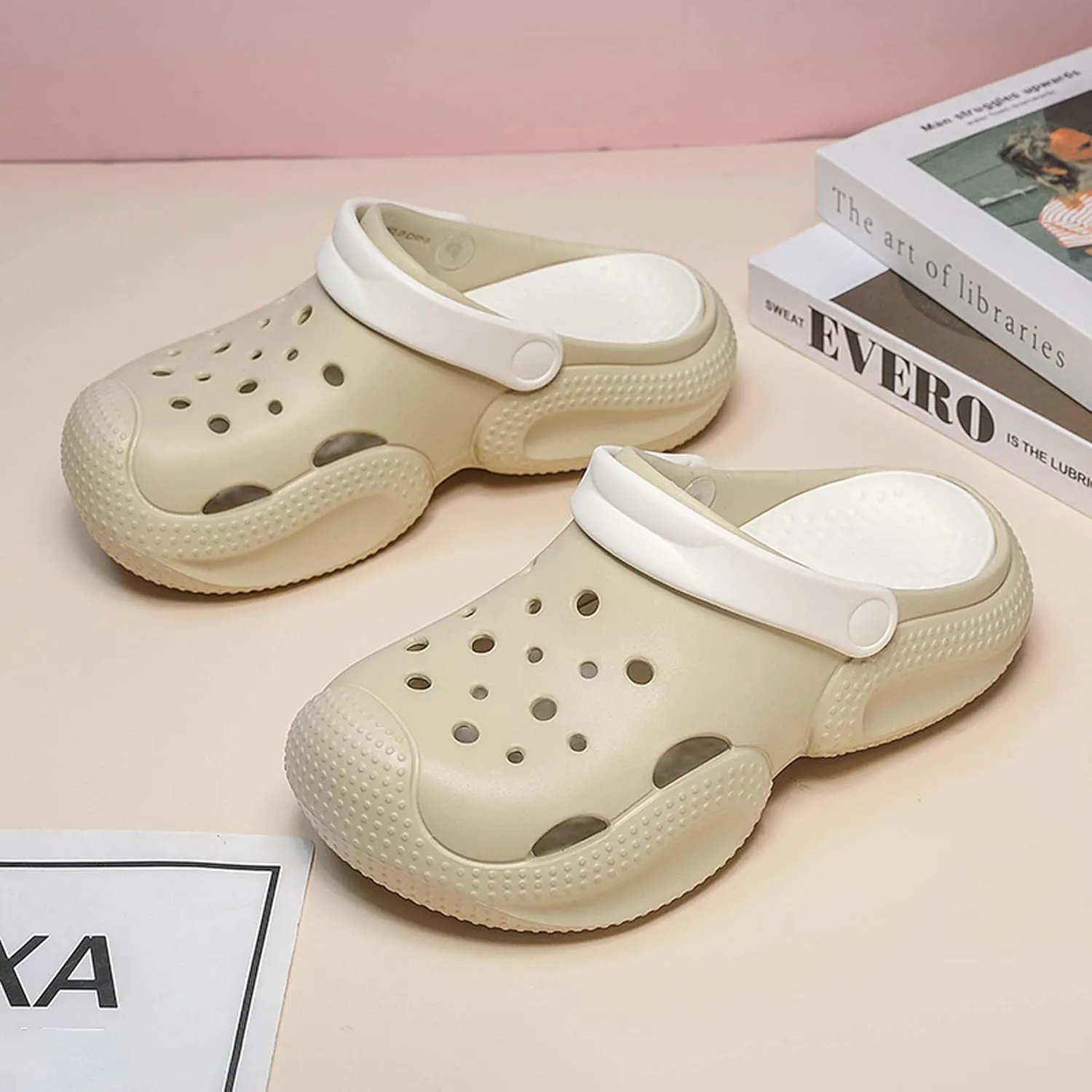 Women Men Clogs Garden Shoes Arch Support Sandals Slippers Summer Outdoor Casual Swimming Pool Beach Sandals Lightweight Soft Bottom Mule Slippers