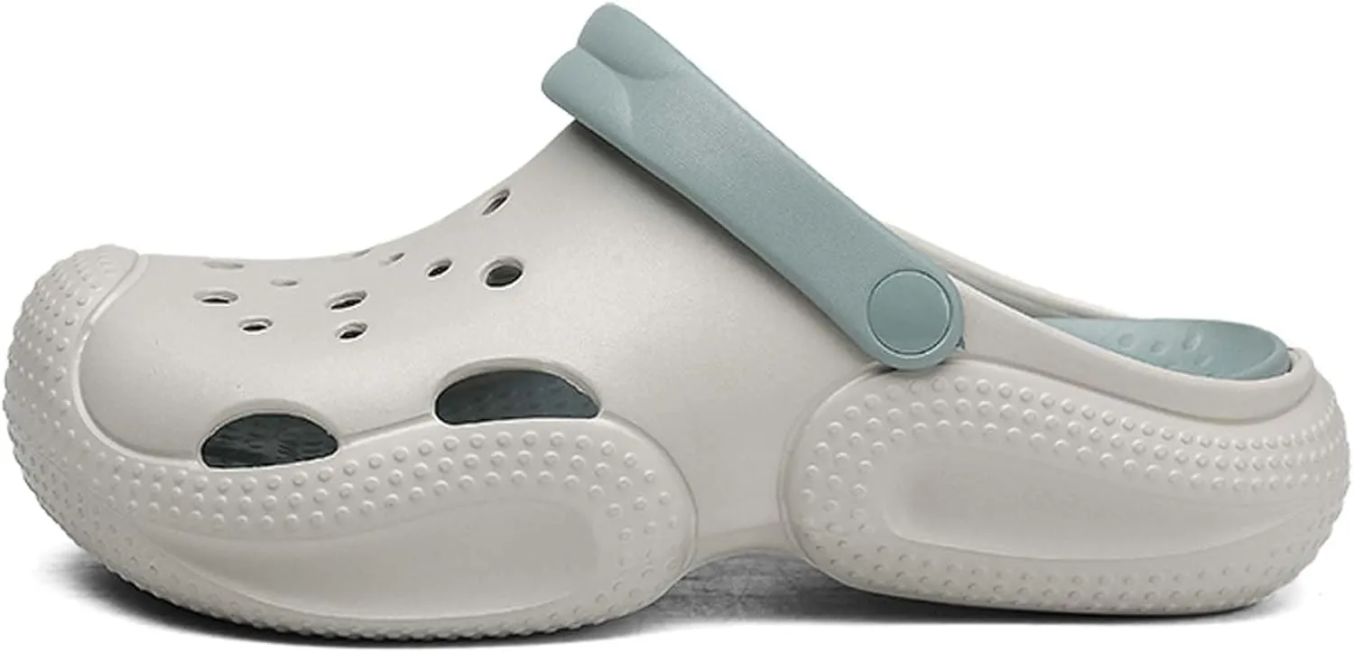Women Men Clogs Garden Shoes Arch Support Sandals Slippers Summer Outdoor Casual Swimming Pool Beach Sandals Lightweight Soft Bottom Mule Slippers