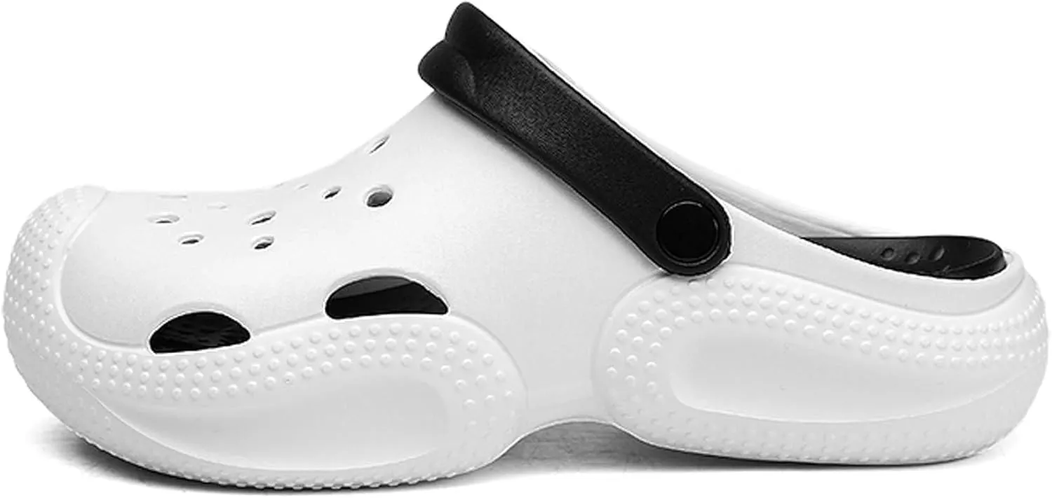 Women Men Clogs Garden Shoes Arch Support Sandals Slippers Summer Outdoor Casual Swimming Pool Beach Sandals Lightweight Soft Bottom Mule Slippers
