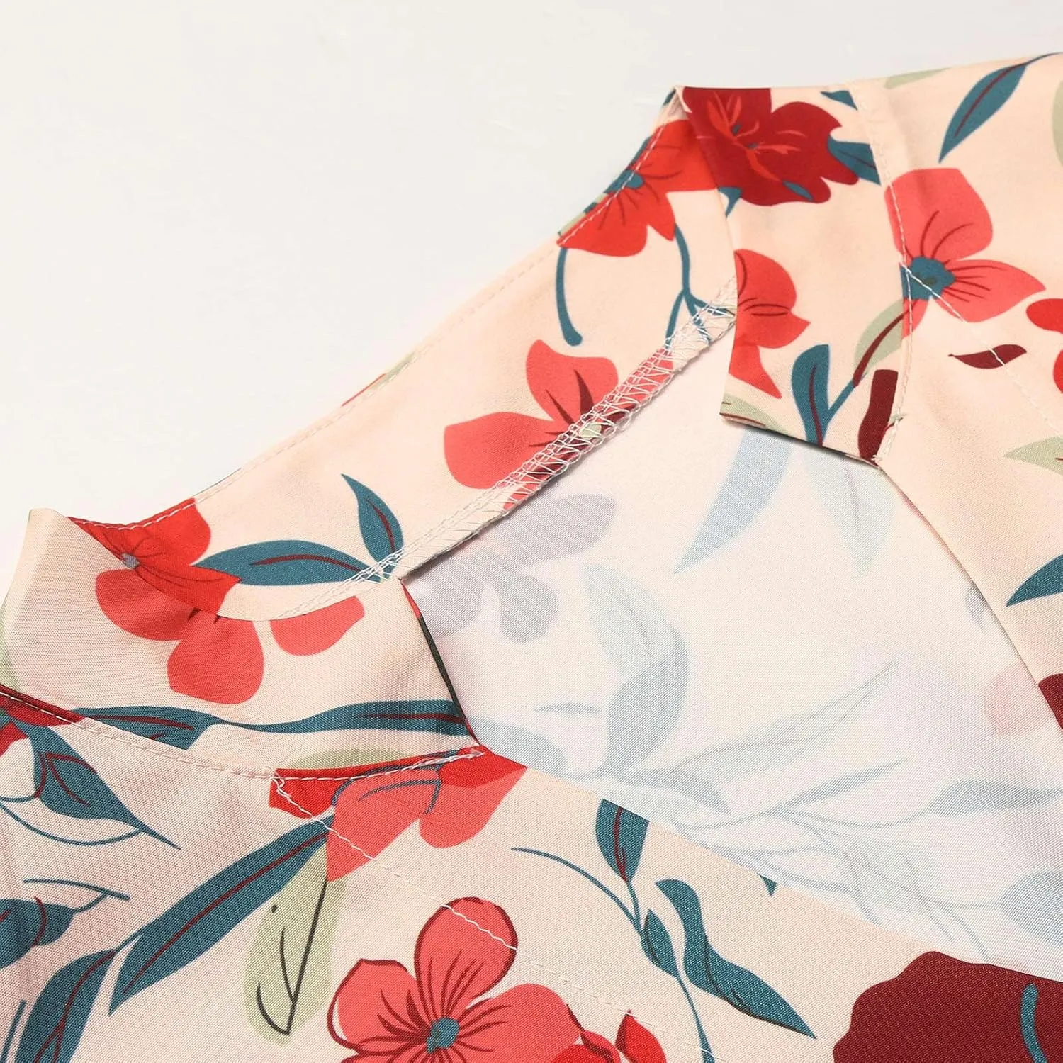 Women Summer 2025 Maxi Dress Vacation Floral Spring Casual Boho Split Beach Long Flowy Sundress Maxi Dress