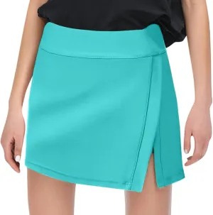 Women Swim Skirt Tummy Control Swimsuit Skirt with Built in Shorts High Waisted Split Swim Bottom Beach Vacation 2025
