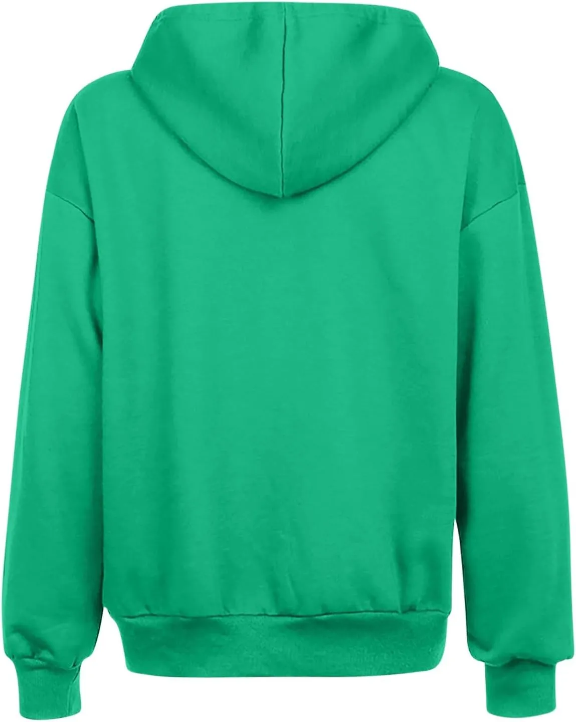 Women Zip Up Hoodie Casual Sweatshirt Drawstring Loose Fit Oversized Lightweight Fashion Fall Tops For Teen Girls