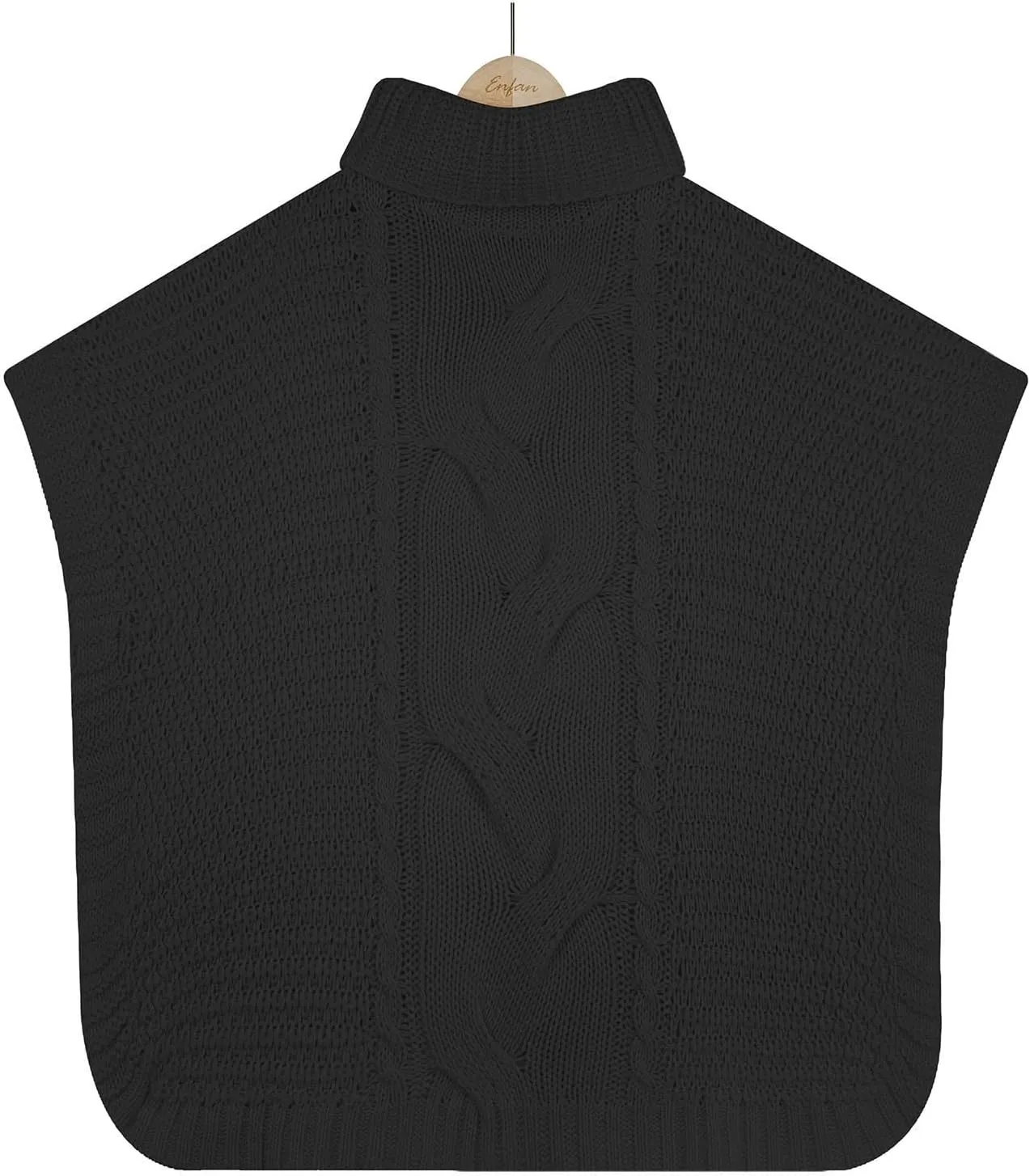Women's Casual Turtleneck Sweater Ladies Chunky Knitted Pullover Side Split Shirts Blanket Casual Knitwear Tunic