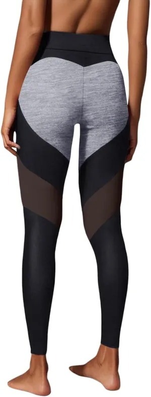 Women's High Waist Leggings Heart Butt Yoga Trousers Jogging Bottoms Push Up Fitness Trousers Women Leggings Gym