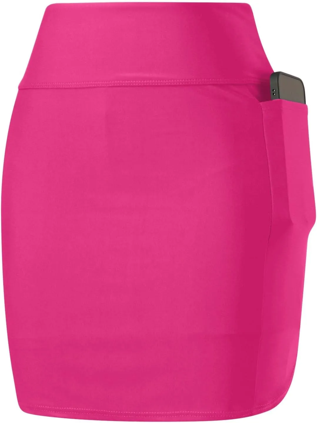 Womens High Waisted Swim Skirt with Pockets Tummy Control Tankini Swimsuits Modest Swim Bottoms Bathing Suits Bottoms