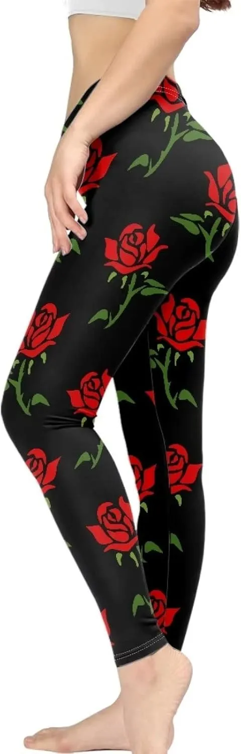 Workout Leggings Stretch Yoga Pants Plus Size for Women XS-3XL Butt Lifting Leggings Full Length Tights