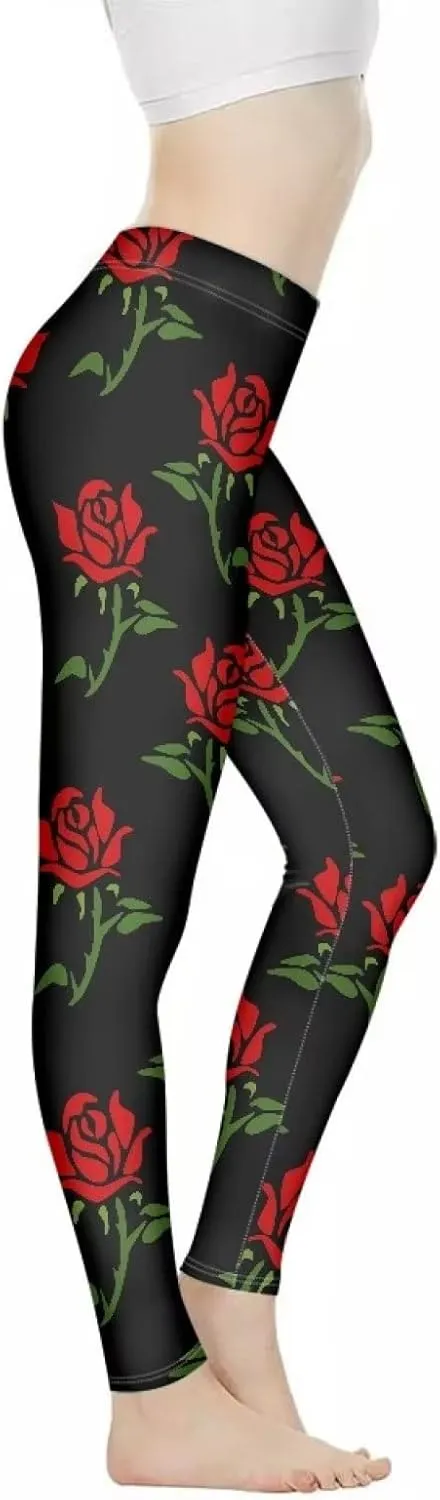 Workout Leggings Stretch Yoga Pants Plus Size for Women XS-3XL Butt Lifting Leggings Full Length Tights