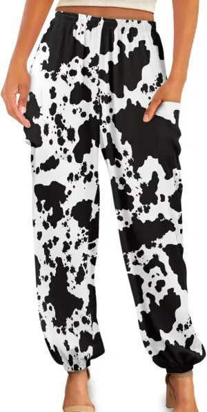 YEXIATODO Yoga Pants Athletic Gym Pants Joggers Sweatpants Women's Harem Pants Bloomer Pants Casual Loose Active Pants