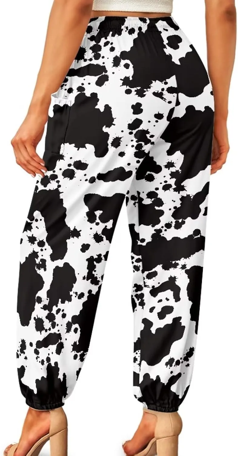 YEXIATODO Yoga Pants Athletic Gym Pants Joggers Sweatpants Women's Harem Pants Bloomer Pants Casual Loose Active Pants