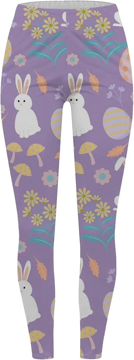Yoga Leggings for Women Casual Animal Graphic Capris Leggings Cute Turtle Pant Soft Tummy Control Workout Yoga Pants